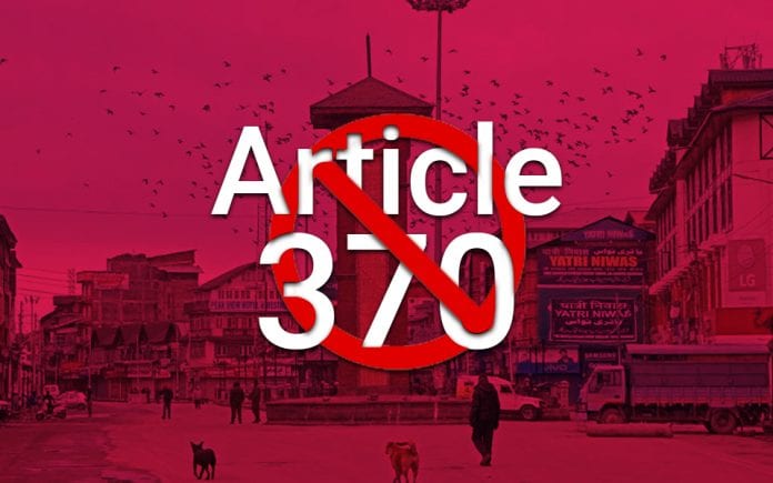 abrogation of article 370 a step toward peace prosperitydemocratic awakening in jammukashmir