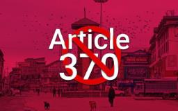 Abrogation of Article 370: A Step Toward Peace, Prosperity, and Democratic Awakening in Jammu and Kashmir